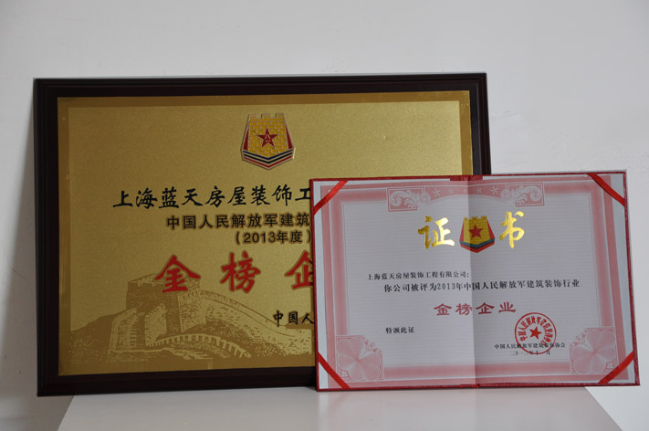 藍(lán)天公司榮獲軍裝協(xié)三項(xiàng)大獎(jiǎng) 